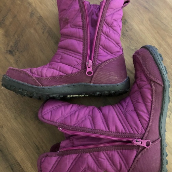 Columbia Girls Snow ⛄️ Boots size 3Y - Picture 6 of 7